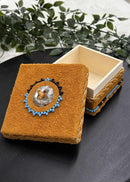 Leather Wrapped Boxes