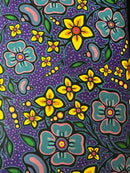 Ojibway Floral Fabric By Jackie Traverse 3