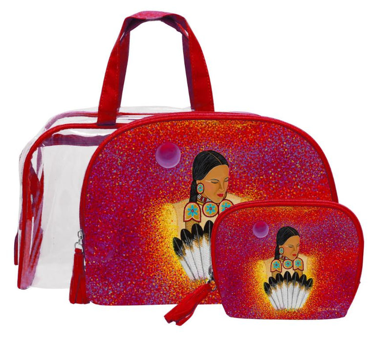 Three Piece Cosmetic Bag