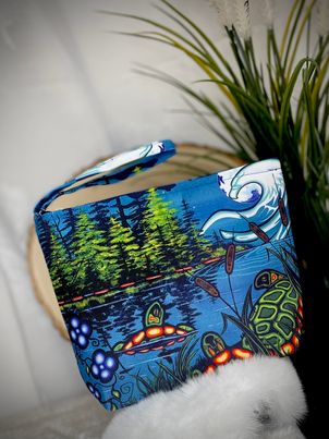 Small Artist Canvas Pouch