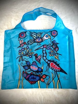 Artist Designed Reusable Shopping Bags