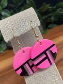 Aztec Resin Earrings