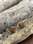 Beaded Stud Earrings