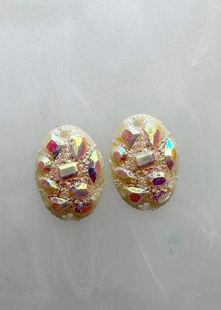 Cream Gem Cabochons