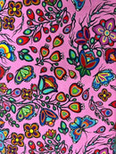 Ojibway Floral Fabric by Jackie Traverse 6