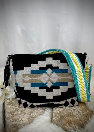 Aztec Crossbody Clutch