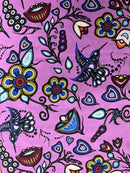 Ojibway Floral Fabric by Jackie Traverse 4