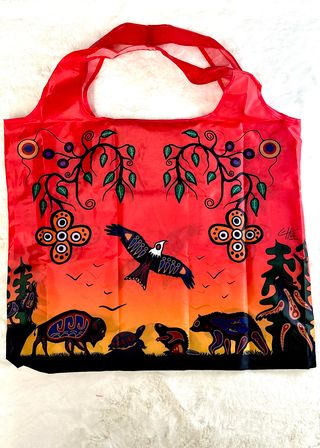 Artist Designed Reusable Shopping Bags