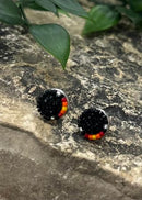 Beaded Stud Earrings