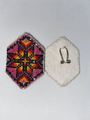 Star Bendable Beaded Earrings