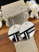 Aztec Resin Earrings