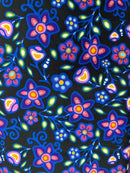 Ojibway Floral Fabric by Jackie Traverse 5