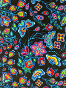 Ojibway Floral Fabric by Jackie Traverse 6