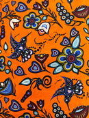 Ojibway Floral Fabric by Jackie Traverse 4