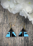 Aztec Resin Earrings