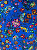 Ojibway Floral Fabric by Jackie Traverse 6