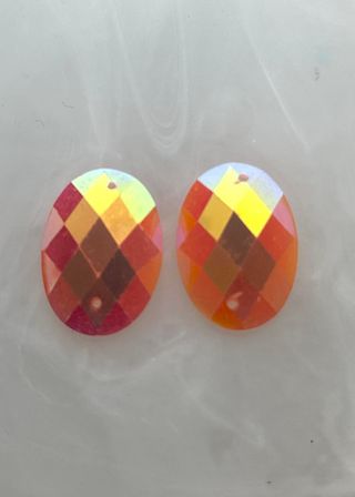 Orange Gem Cabochon