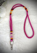 Long Beaded Neck Lanyards