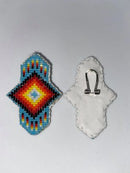 Diamond Bendable Beaded Earrings