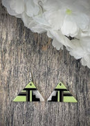 Aztec Resin Earrings