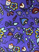 Ojibway Floral Fabric by Jackie Traverse 4