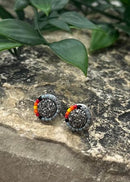 Beaded Stud Earrings