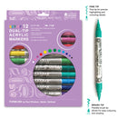 Acrylic Dual Felt Tip Markers