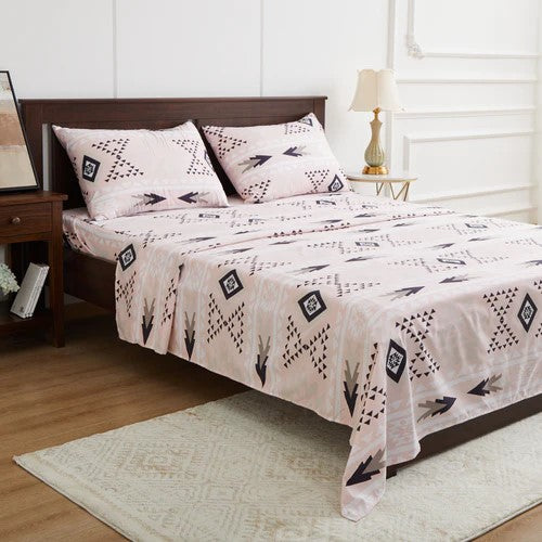 Diamond Collection 4 Piece King Sheet Set