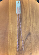 Bicones 2 Strands 7": 6mm