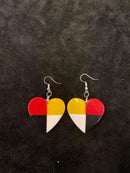 Four Directions Resin Earrings