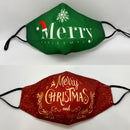 Christmas Filtered Face Masks