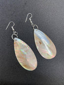 Teardrop Abalone Shell Earrings