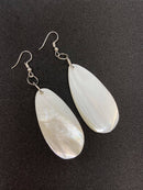 Teardrop Abalone Shell Earrings