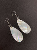 Teardrop Abalone Shell Earrings