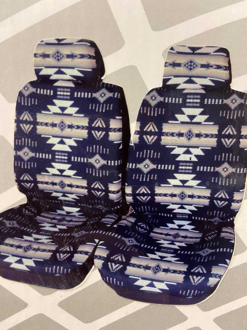Navajo Print Car Seat Covers