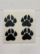 Wolf Paw Wall Decals