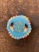 Double Feather Beaded Phone Holders