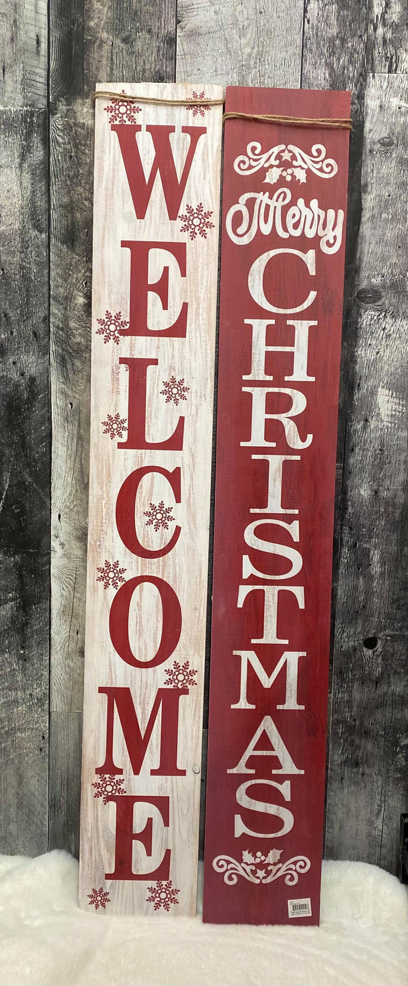Double Sided Christmas Signs