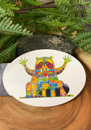 Large Artist Oval Stickers