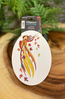 Large Artist Oval Stickers