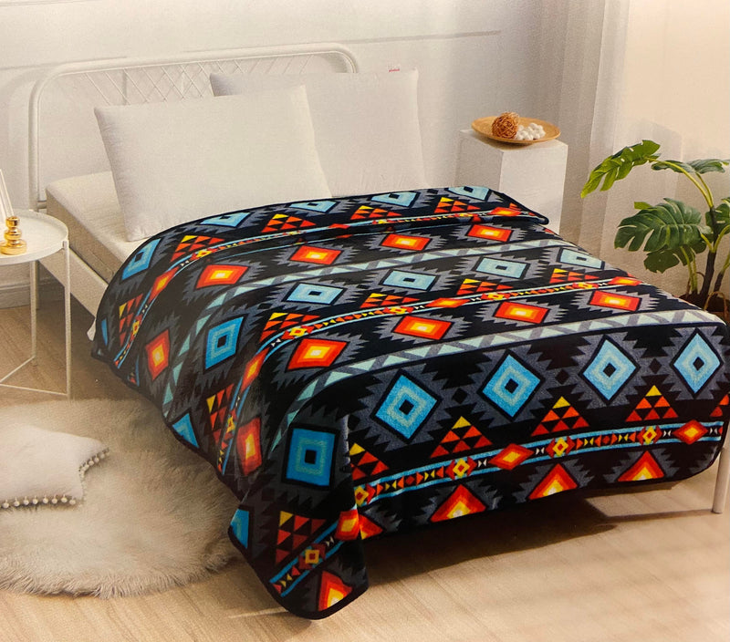 Aztec Design Polar Fleece 60x80 Blanket
