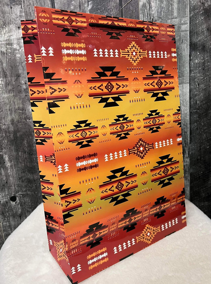 Navajo Print Gift Bags