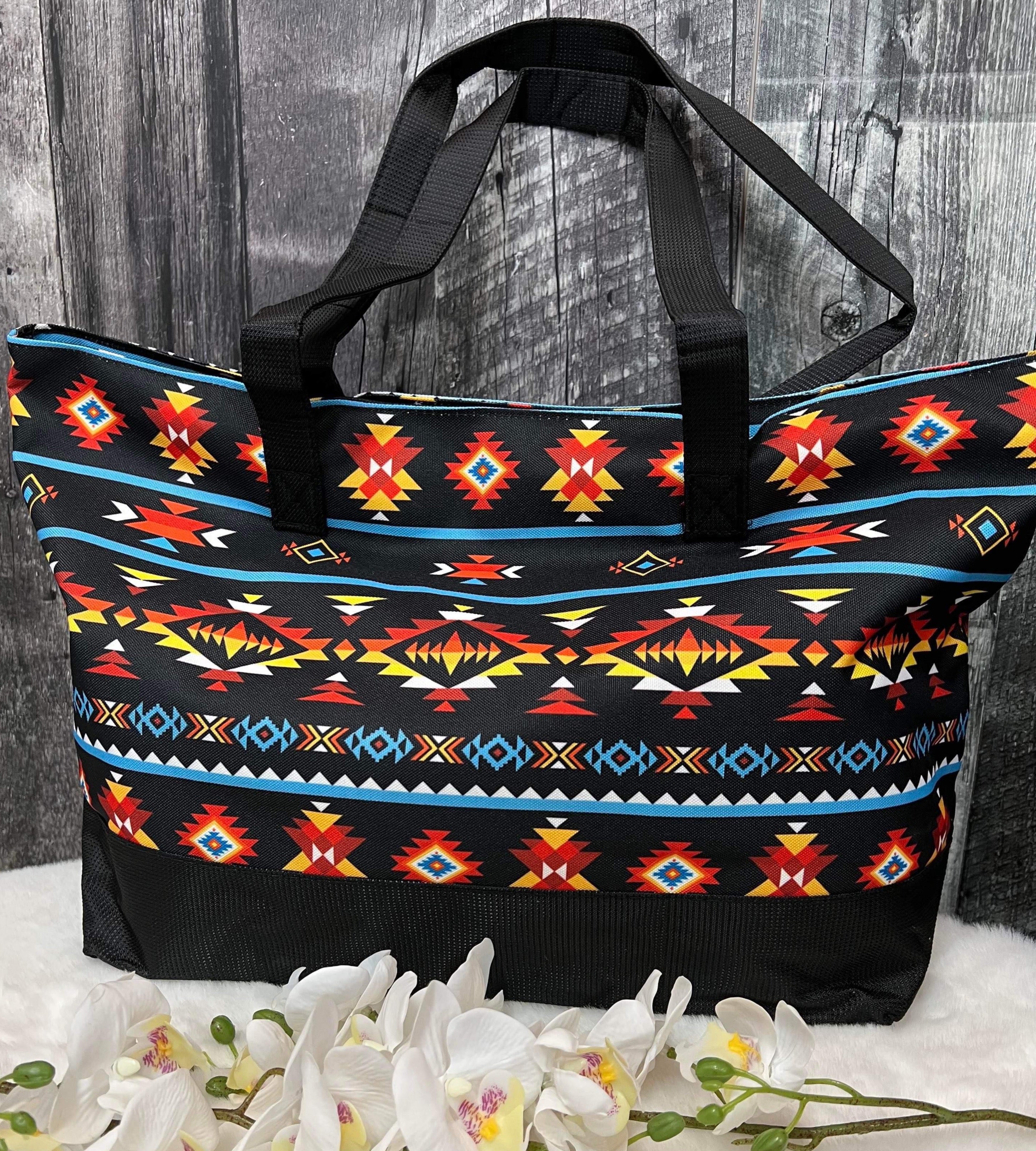 Heavy Duty Aztec Tote Bags