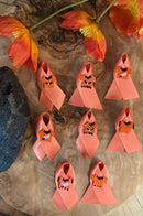 Orange ECM beaded T-shirt  Ribbon Pin