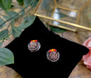 Beaded Stud Earrings