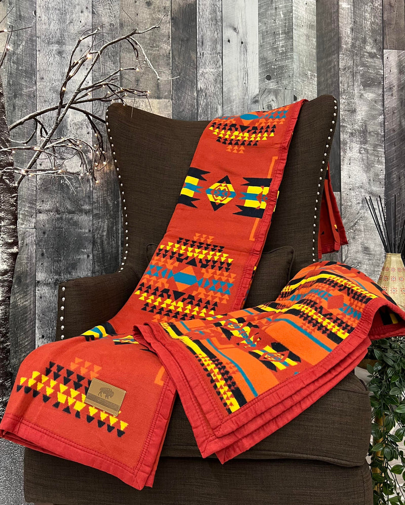 Boy Chief Cotton Blankets Queen Size Blankets