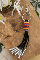 Peyote Stitched Jingle Keychain