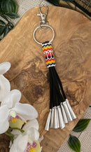 Peyote Stitched Jingle Keychain