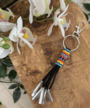Peyote Stitched Jingle Keychain