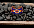 Double Feather Beaded Band Bracelets